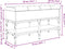vidaXL - Schoenenbank - 82x32x45 - cm - bewerkt - hout - sonoma - eikenkleurig