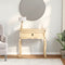 vidaXL - Wandtafel - Corona - 73x35x73 - cm - massief - grenenhout