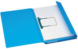 Combimap Secolor A4 1 klep 270gr blauw - 40 stuks