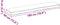vidaXL - Ligbedkussen - voor - Sofa - Zwart - 180x40x8 - cm - Oxford - Stof