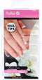 Nail art stickers Eurostil TRANSPARENTES CURVADOS Transparent Curved (100 uds)