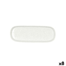 Bidasoa Elite - Snackdienblad - Geschikt voor afwasmachine en magnetron - Wit (8 Stuks)