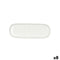 Bidasoa Elite - Snackdienblad - Geschikt voor afwasmachine en magnetron - Wit (8 Stuks)