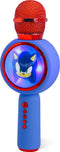 Sonic PopSing - Karaoke microfoon - Draadloos met LED verlichting en speaker - Stemvervorming