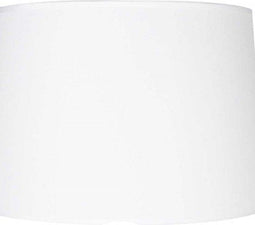 Mexlite K7661QS - Lampenkap - linnen - 40 cm - E27 fitting - wit