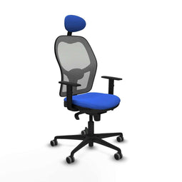 Jorquera Piqueras y Crespo 1D036G1 - Bureaustoel - Hoofdsteun Verstelbare Hoogte - Blauw