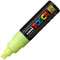 Markeerstift POSCA PC-8K Fluor Geel (6 Stuks)