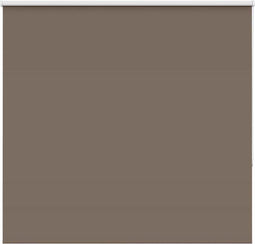 vidaXL - Rolgordijn - verduisterend - koffie - 145x175 - cm - stofbreedte - 141,6 - cm