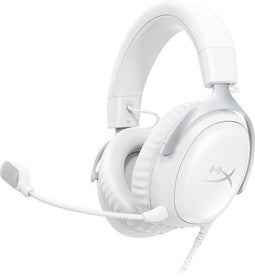 HyperX Cloud III - Hoofdtelefoon met microfoon - Draad - Wit