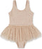 Konges Sløjd Strut badpak kind - Etoile pink sparkle - Maat 4 jaar
