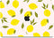 Lunso Geschikt voor MacBook Pro 13 inch M1/M2 (2020-2022) cover hoes - case - Squeezy Lemon