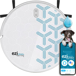 Eziclean Aqua Xpert Animal S250 - Dweilrobot - Robotstofzuiger Met Dweilfunctie - Spraakbesturing - 120 min Autonomie - 100m²