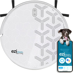 Eziclean Xpert Animal S200 - Robotstofzuiger - Slimme Navigatie - Spraakbesturing - 100m² - 120 min Autonomie - 55dB
