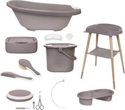 Sense - Badset 8 delig - Inclusief bad en verzorgingsproducten - Chalk Brown