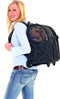 Flamingo Izzie - Hondentrolley - Waterafstotend - Zwart - 32 x 29 x 52 cm