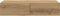 vidaXL - Wandschap - met - lades - 80x33x17 - cm - bewerkt - hout - artisanaal - eiken