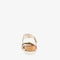 Tamaris dames sandalen - Sleehak 5 cm - Goud - Maat 37