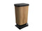 Rotho Paso - Pedaalemmer 40L - BPA vrij - Houtlook