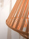 GOOD&MOJO Vloerlamp Merapi - Bamboe Wit/Naturel - 57x30x150cm - Modern - Staande lampen voor Woonkamer - Slaapkamer