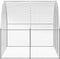 vidaXL - Kippenren - 3x20x2 - m - gegalvaniseerd - staal