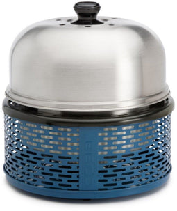Cobb Pro - Houtskoolbarbecue - RVS deksel Ø 30 cm - Blauw