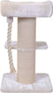 Quapas - Krabpaal -Ruffles - katten krabpaal - groot - maine coon - boskat - Beige