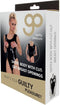 Guilty Pleasure GP Datex Body Met Open Cups - Zwart