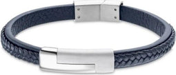 LOTUS Style - Armband - Armband - Mannen - LS1965-2/2 MEN BASIC - leder - Mannen