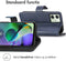 iMoshion Hoesje Geschikt voor Motorola Moto G54 Hoesje Met Pasjeshouder - iMoshion Luxe Bookcase - Donkerblauw
