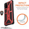 UAG Galaxy S20 Plus - Hard Case - MIL-STD 810 getest - Rood