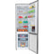Frilec BONN285-70-WT-040EI - Koelvriescombinatie - Waterdispenser - 240 liter - 40 dB - Zilver - Inox