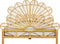 FLORENTINE - Tweepersoonsbed - Lichtbruin - 160 x 200 cm - Rotan