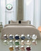 Kayori Saya - Dekbedovertrek Katoensatijn - 140x200-220 + 1 sloop - Biologisch Katoen - Offwhite