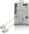 Profigold PROM1211 - High Speed HDMI Kabel met Ethernet - 4K en 3D ondersteuning - Wit