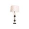 Bureaulamp Home ESPRIT Wit Brons 50 W 220 V