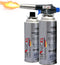 TronicXL hand-onkruidbrander + 4 patronen butaangas - onkruidverdelger gasbrander, vlambrander, gas-onkruidbrander, vlamwerper met piëzo-ontsteking-