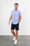Cappuccino Italia Chino Short - Heren Short - Katoen Elastaan - Navy Blauw - Maat XXL
