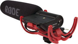Røde VideoMic Rycote - Shotgun microfoon - Hoogdoorlaatfilter en demping - Zwart