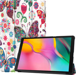 3-Vouw sleepcover hoes - Geschikt voor Samsung Galaxy Tab S5e 10.5 inch- Vlinders