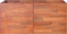 vidaXL - Plantenbak - verhoogd - 100x100x50 - cm - acaciahout