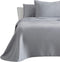 Sprei Alexandra House Living Lines Parelgrijs 180 x 280 cm (2 Onderdelen)