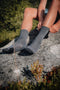 FALKE TK2 Cool - Wandelsokken - Medium padding anti blaren grijs - Maat 44-45
