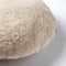 Dutch Decor - ZAYA - Sierkussen Ø45 cm rond - bontlook - effen kleur - Pumice Stone - beige