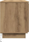 vidaXL - TV-kast - Artisan - Eik - 100x38x49 - cm - Gelaagd - Hout