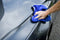 Michelin Microvezel droogdoek XL - Auto poetsdoek - 50x40 cm - Blauw
