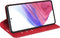 Just in Case Samsung Galaxy A53 - Wallet Case - Magnetische sluiting en pasjesvakjes - Rood