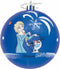 Kerstbal Frozen Memories 6 Stuks Blauw Wit Plastic (Ø 8 cm)