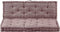 vidaXL - Palletvloerkussens - 2 - st - katoen - taupe