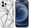 iMoshion Hoesje Geschikt voor iPhone 13 Pro Hoesje Siliconen - iMoshion Design hoesje - Transparant / Graphic Cube
