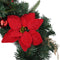 vidaXL - Kerstslinger - met - LED-lampjes - 2,7 - m - PVC - groen